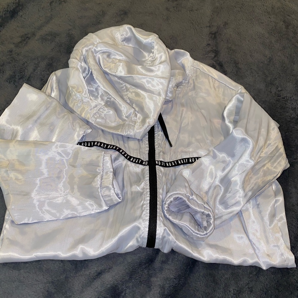 Light Roxy athletic zip up
